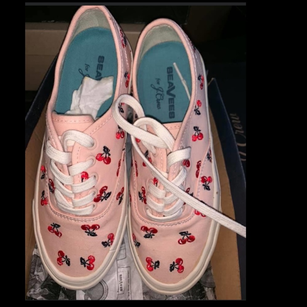 Seavees cherry print sneakers